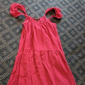 Pink Banana Republic summer dress